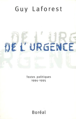 De l'urgence