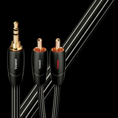 Audioquest Tower 3.5mm a 2 RCA  (1 meter)