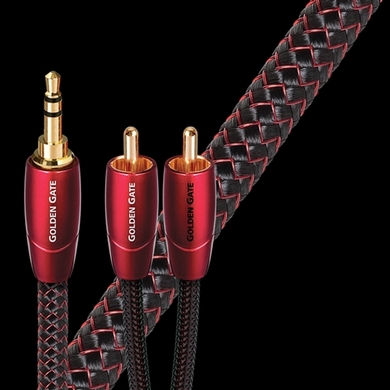 Audioquest Golden Gate  3.5mm to 2 RCA  (2 meter)