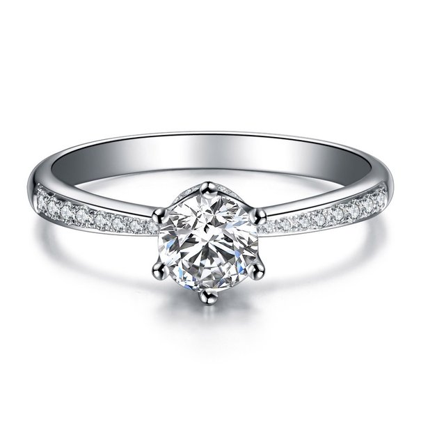 Bague avec diamant
