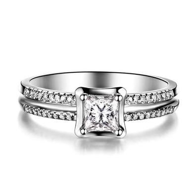 Pink stone ring